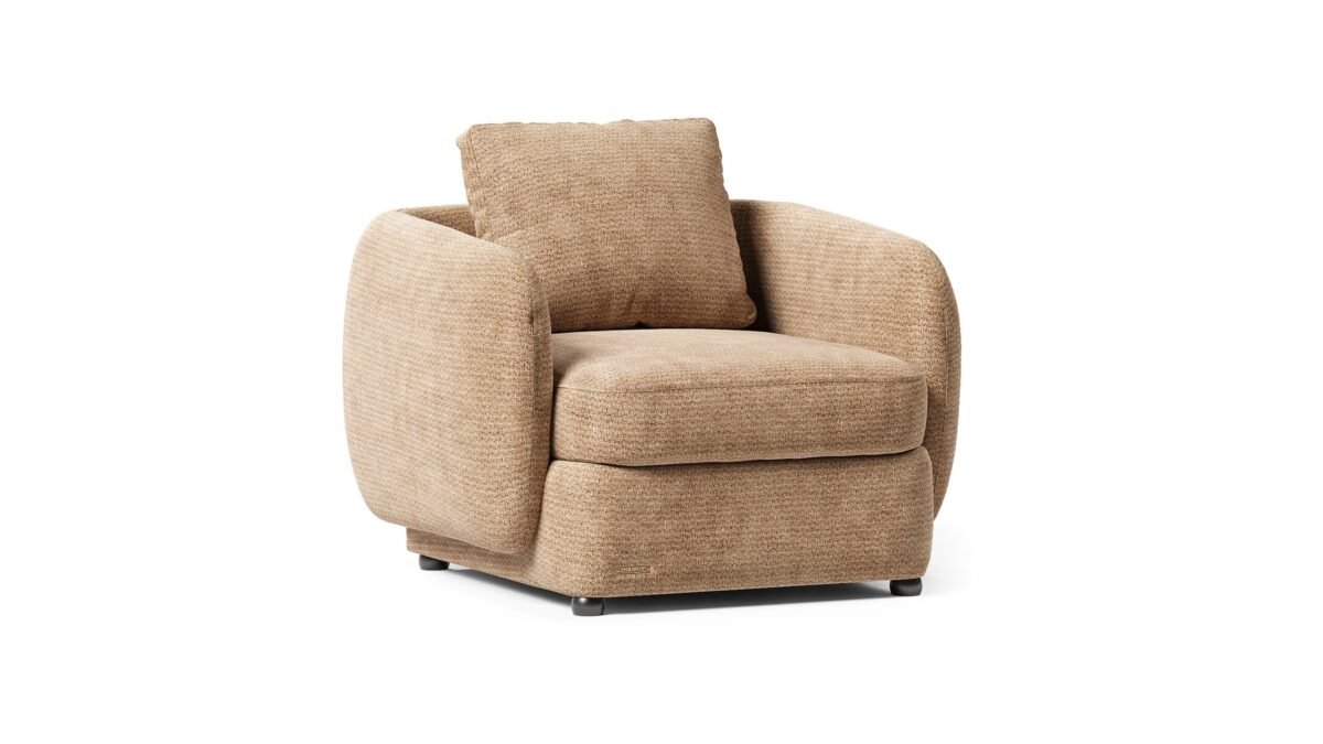 Milton Chair – Compact Modern Armchair - Image 2