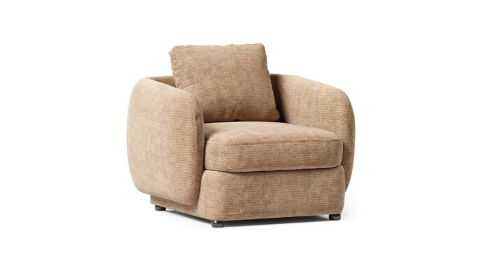 Milton Chair – Compact Modern Armchair - Image 2