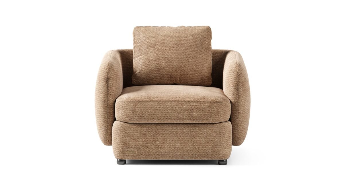 Milton Chair – Compact Modern Armchair - Image 1