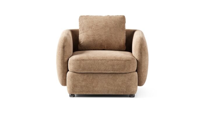 Milton Chair – Compact Modern Armchair - Image 1