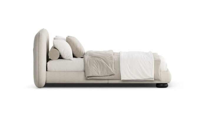 Modern King Size Modern Bed – Premium Solid Wood Frame - Image 4