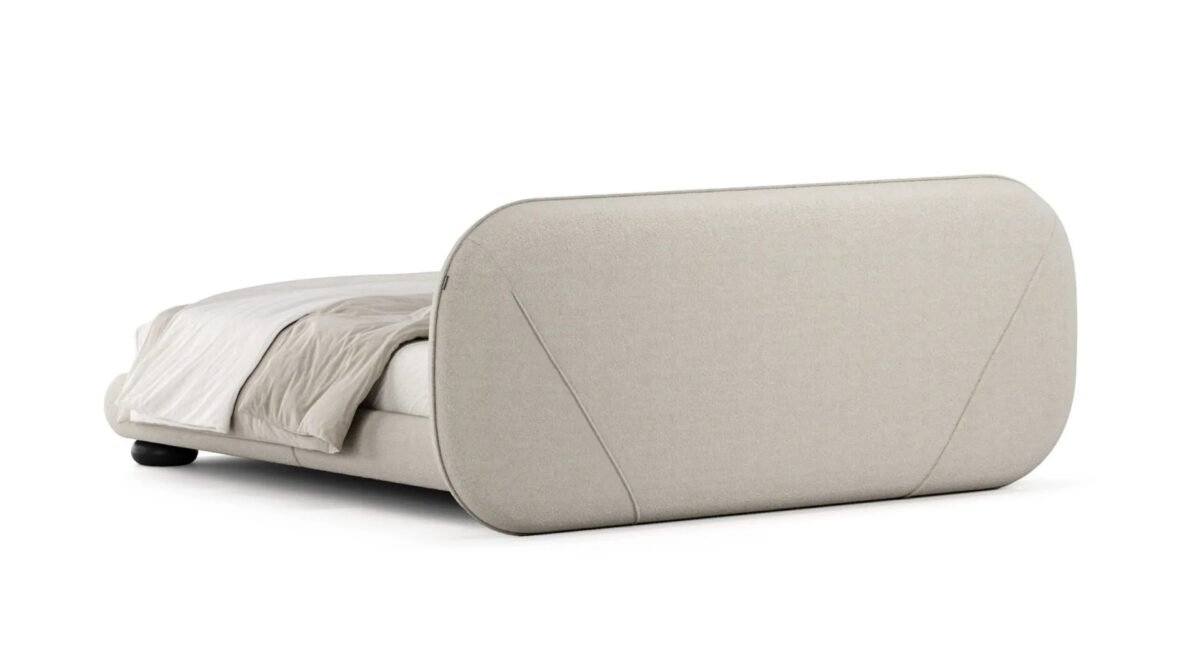 Modern King Size Modern Bed – Premium Solid Wood Frame - Image 3