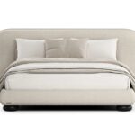 Modern King Size Modern Bed – Premium Solid Wood Frame