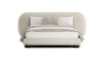 Modern King Size Modern Bed – Premium Solid Wood Frame