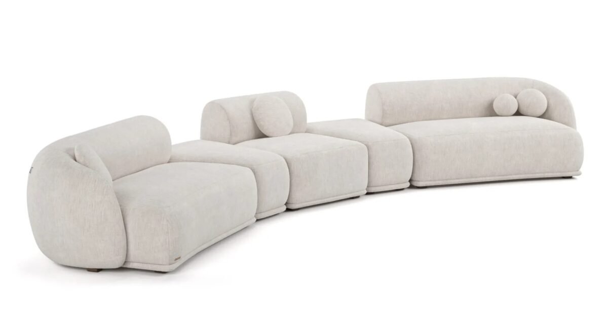 Sofa – Walnut Frame - Image 4