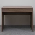 Writing Desk with Drawer – Light Walnut - Image 4