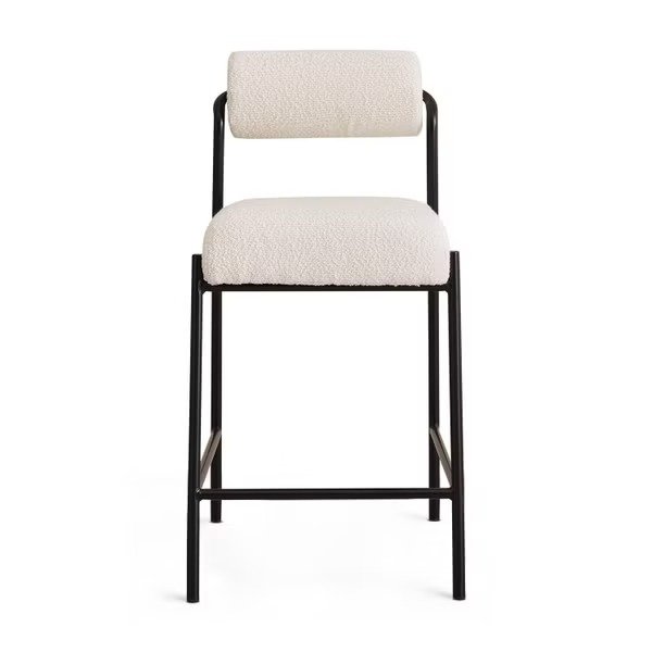 Bar Chair – White & Black
