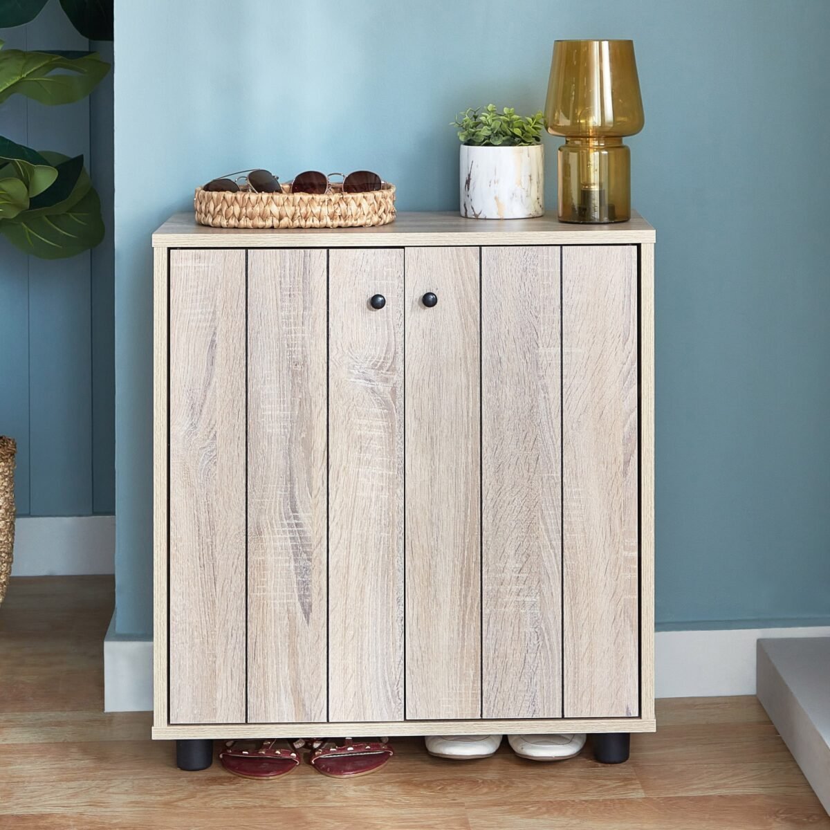 9-Pair Shoe Cabinet – 2 Doors - Image 1