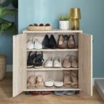 9-Pair Shoe Cabinet – 2 Doors - Image 5