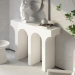 Console Table – 120×30×85 cm Wood Painted Finish