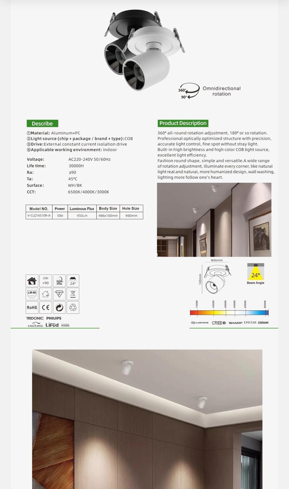 Spotlight – Decorative / Accent Lighting Piece - Image 2
