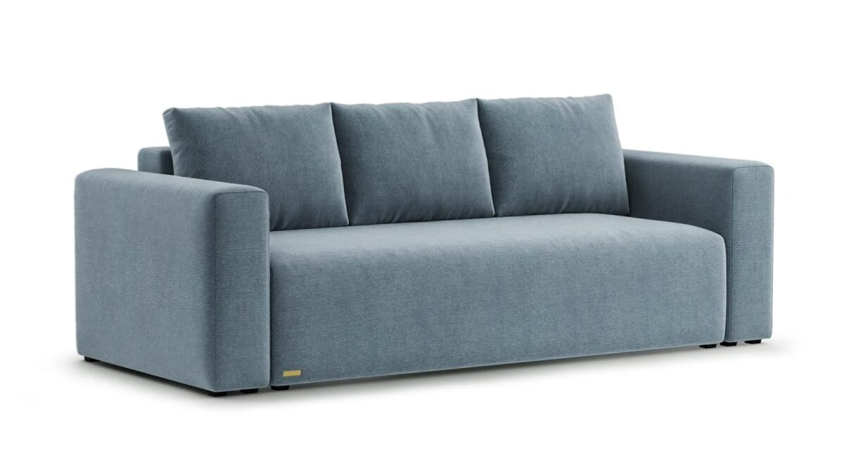 Lisbon Minimalist 3 Seater Sofa — Sleek & Versatile Comfort - Image 3