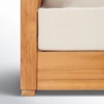 Baroon Melrose Teak Outdoor Sofa - Image 7