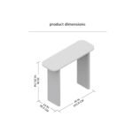 Solid Wood Console Table - Image 3