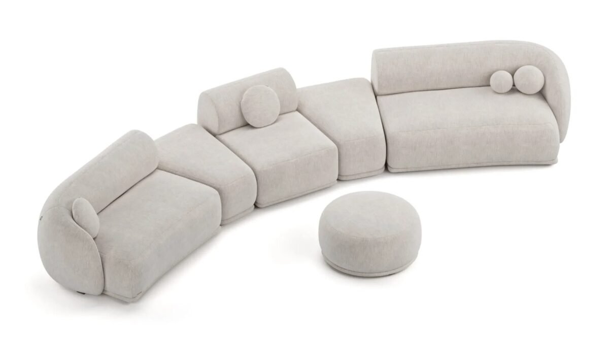 Sofa – Walnut Frame - Image 2
