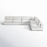6-Seater Upholstered Sectional Sofa
