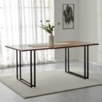 Solid Wood Dining Table – 6 Seater