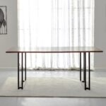 Solid Wood Dining Table – 6 Seater - Image 5