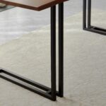 Solid Wood Dining Table – 6 Seater - Image 3