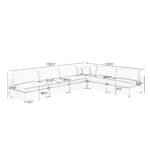 6-Seater Upholstered Sectional Sofa - Image 2