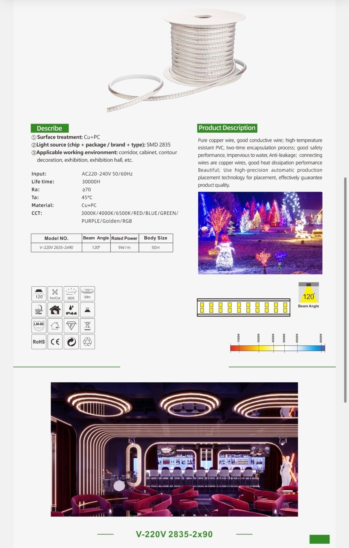 Strip Light – Modern Design - Image 2
