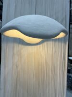 Modern Fiber Chandelier – 55 cm Diameter - Image 2