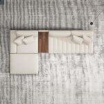 L-Shape Sofa – Modern Corner Design with Comfort Seating Chairs Set - Image 3