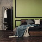 Clothing Stand with Back Panel – Modern Floor Hanger (160 cm) - Image 4