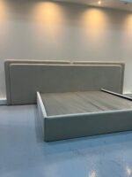 Premium Upholstered Bed – Double Headboard Design (Queen & King) - Image 3
