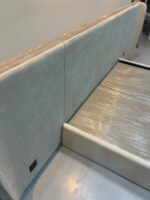 Upholstered Platform Bed With Background - Image 8