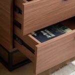Modern Wooden Night Table - Image 4