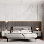 Victor Bed with Night Tables – Modern Bedroom Set
