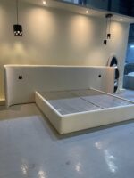 Elegant Bed With Extended Headboard - Image 5