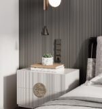 Victor Bed with Night Tables – Modern Bedroom Set - Image 2
