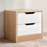 Wooden Night Table with Drawer