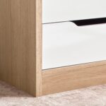 Wooden Night Table with Drawer - Image 4