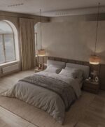 Modern Luxury Upholstered Bed - Image 2