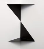 Corner Floating Shelf – Modern Black Metal Wall Shelf | Dar Alasala Qatar - Image 3