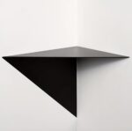 Corner Floating Shelf – Modern Black Metal Wall Shelf | Dar Alasala Qatar - Image 4