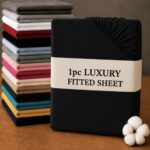 Luxury Fitted Sheet — Deep Pocket, All Bed Sizes | Qatar - Image 8