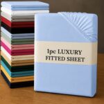Luxury Fitted Sheet — Deep Pocket, All Bed Sizes | Qatar - Image 7