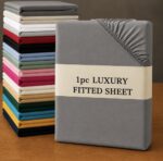 Luxury Fitted Sheet — Deep Pocket, All Bed Sizes | Qatar - Image 6