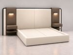 Super King & King Size Bed with Night Table Set - Image 5