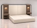 Super King & King Size Bed with Night Table Set - Image 4