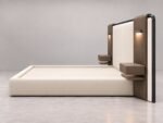 Super King & King Size Bed with Night Table Set - Image 3