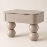Pearl Super King Bedroom Set – 200x200 Upholstered Bed, Dressing Table with Mirror & Nightstand - Image 6