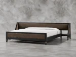 Luxury Wooden Bed Set with Upholstered Headboard – King & Super King Size with Night Tables and Dressing Table - Image 3